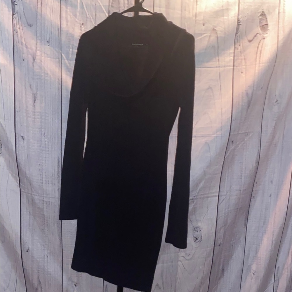 Elegant Black Long Sleeve Dress